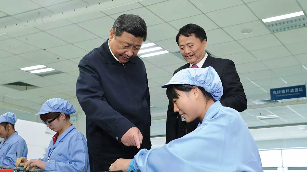 习近平总书记视察威胜